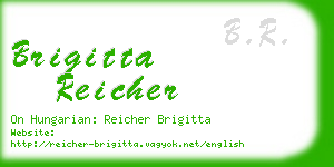 brigitta reicher business card